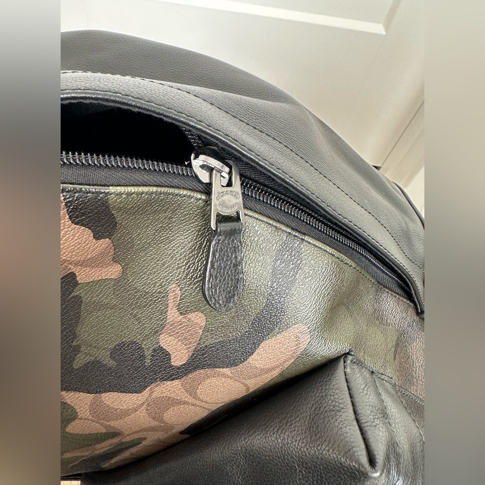 COACH Leather Backpack - Picture 9 of 17